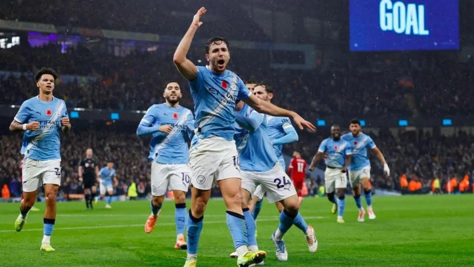 V体育赛事团队-利好！曼城主力后腰周中欧冠复出 场上战术作用已超越金球先生